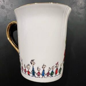 Dr. Seuss The Grinch Character Mug with Gold Handle 16oz